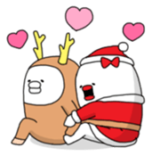 Yarukinashio Xmas for lover sticker #2588954