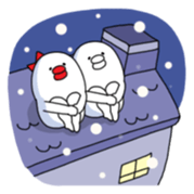 Yarukinashio Xmas for lover sticker #2588957
