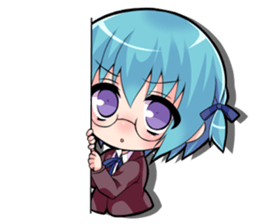 Tsundere Girls Eng ver. sticker #2589091