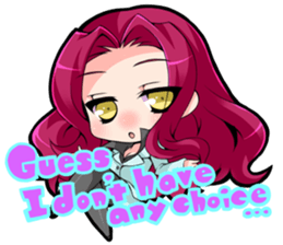 Tsundere Girls Eng ver. sticker #2589092