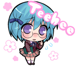 Tsundere Girls Eng ver. sticker #2589101