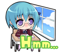 Tsundere Girls Eng ver. sticker #2589110