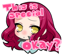 Tsundere Girls Eng ver. sticker #2589113