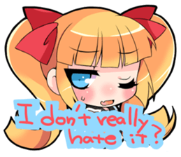 Tsundere Girls Eng ver. sticker #2589115