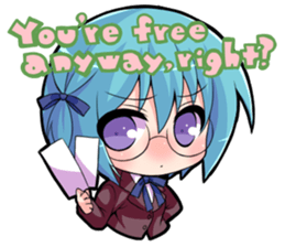 Tsundere Girls Eng ver. sticker #2589117