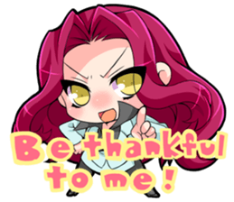 Tsundere Girls Eng ver. sticker #2589118