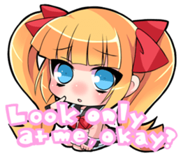 Tsundere Girls Eng ver. sticker #2589120