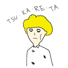 Afro sato sticker #2589145