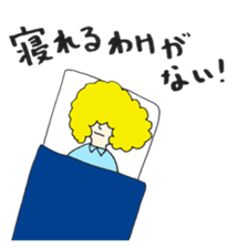 Afro sato sticker #2589149