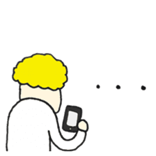 Afro sato sticker #2589157