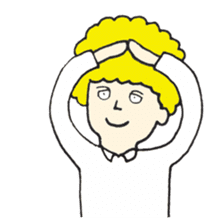 Afro sato sticker #2589159