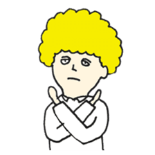 Afro sato sticker #2589160