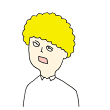 Afro sato sticker #2589161