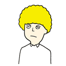 Afro sato sticker #2589164