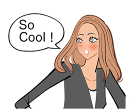 Praise of the love sticker #2589306