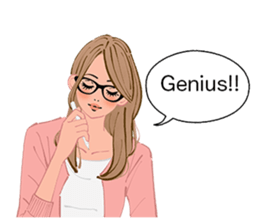 Praise of the love sticker #2589315