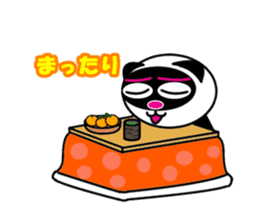 TANUPAN3 Sometimes nekosamurai sticker #2589595