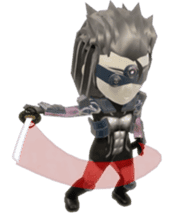 Sticker of ninja of the future 3D sticker #2589611