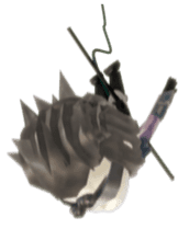 Sticker of ninja of the future 3D sticker #2589628