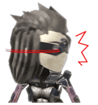 Sticker of ninja of the future 3D sticker #2589631