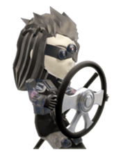 Sticker of ninja of the future 3D sticker #2589644