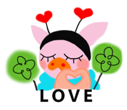 Piggibee sticker #2590367