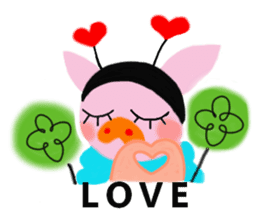Piggibee sticker #2590367
