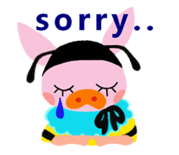 Piggibee sticker #2590368