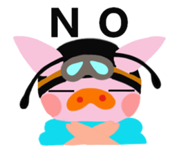 Piggibee sticker #2590370