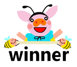 Piggibee sticker #2590378