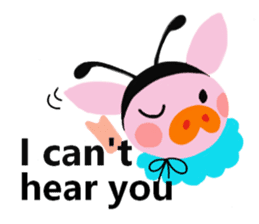 Piggibee sticker #2590379