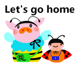 Piggibee sticker #2590380