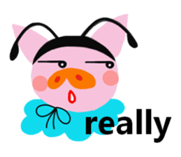 Piggibee sticker #2590382