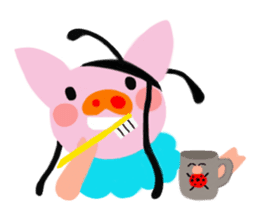 Piggibee sticker #2590385