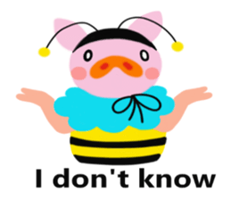 Piggibee sticker #2590389