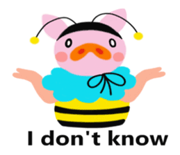 Piggibee sticker #2590389
