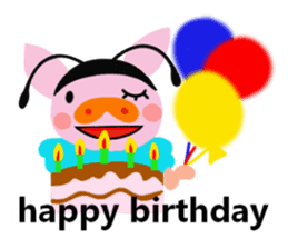 Piggibee sticker #2590394