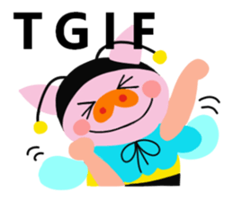 Piggibee sticker #2590396