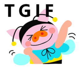 Piggibee sticker #2590396