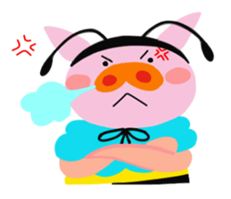 Piggibee sticker #2590397