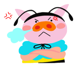 Piggibee sticker #2590397