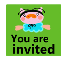 Piggibee sticker #2590404