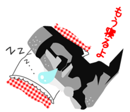 Daily life of the moai sticker #2590914