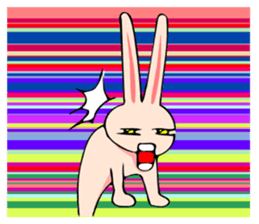 Good dog and rabbit of Naka sticker #2591168