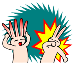 Good dog and rabbit of Naka sticker #2591180