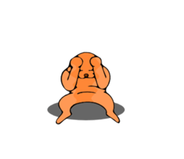 Good dog and rabbit of Naka sticker #2591206