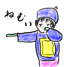 A lovely Chinese girl's ghost sticker #2591692