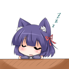 Moe Neko sticker #2591828