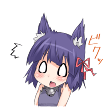 Moe Neko sticker #2591829