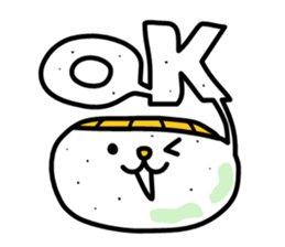 Tangerine rotten sticker #2592031